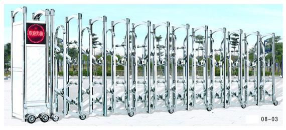 成都瑞致達電動門,四川無軌伸縮門,自動金屬門價格